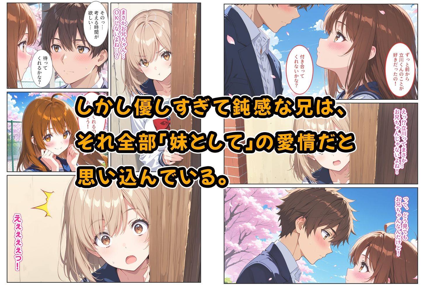間違って媚薬を飲んで発情しちゃった爆乳妹が大好きな兄に中出しおねだりしてきた！ サンプル画像2