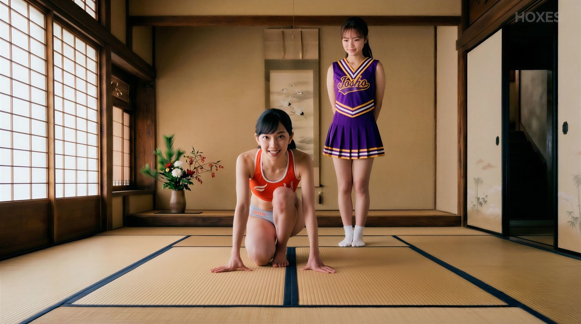 陸上部とチア部 和室の疼き｜全編収録 完全版 サンプル画像2