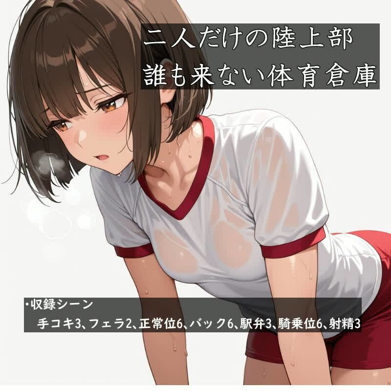 陸上部の夏   -二人だけの体育倉庫- サンプル画像2