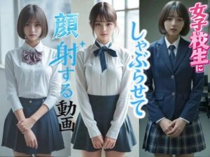実写系！女子校生にしゃぶらせて顔射する動画