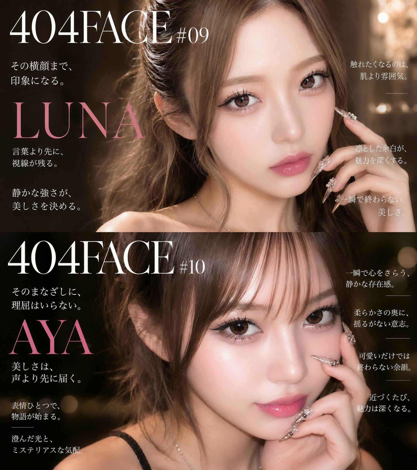 【404FACE】大量顔射されちゃうキレイなお姉さんは好きですか？超接写からの大量顔射。JKシリーズも収録【4K超高画質動画】Facial Compilation サンプル画像5