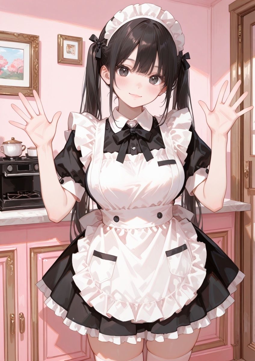 【4K120FPS】パパ活巨乳メイド〜閉店後のメイドカフェでご奉仕せっくす〜 サンプル画像7