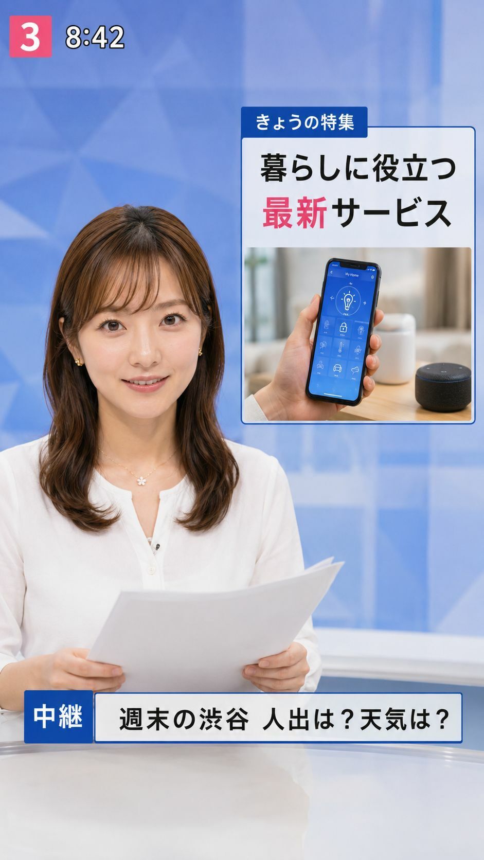 【AI動画】GGC vol.40 女子アナ編14 【ぶっかけ】 サンプル画像2