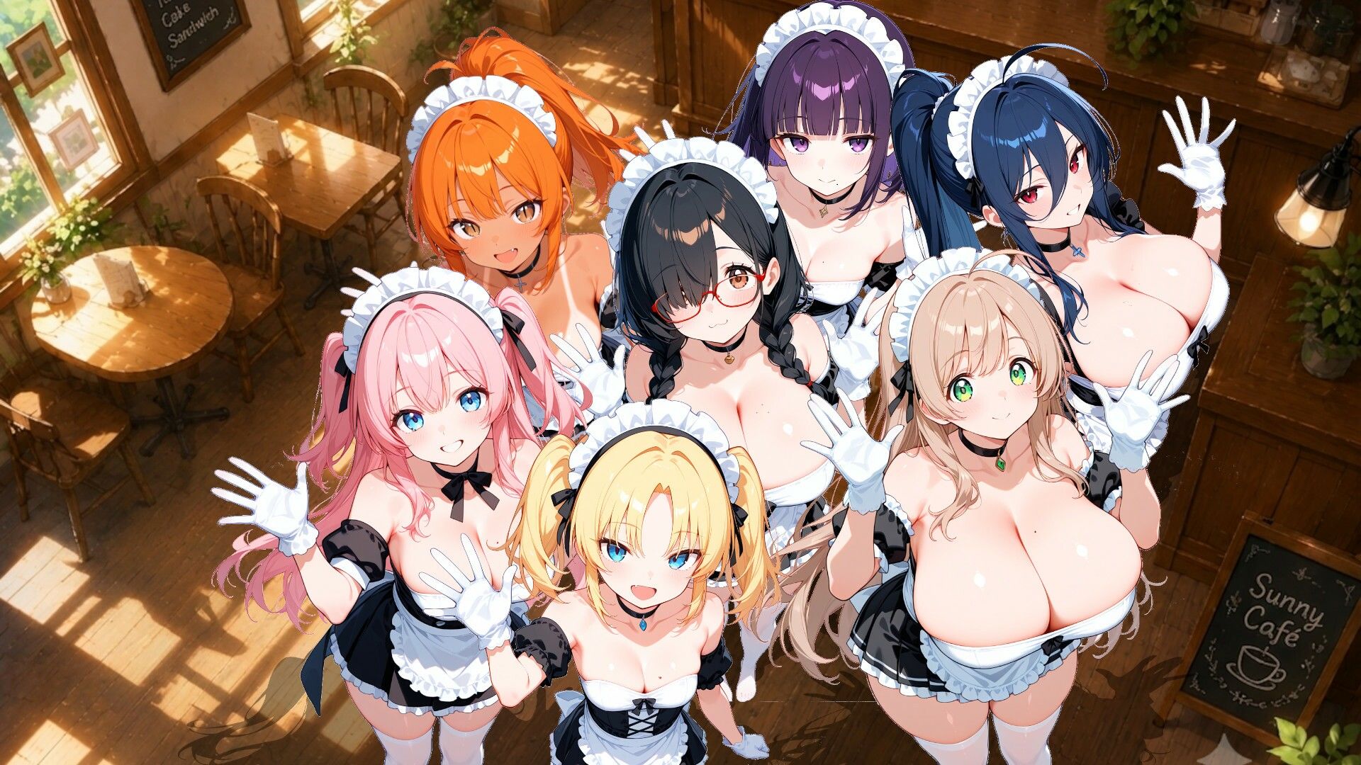 【メイドコスチューム編】うきうきブロック崩し桃色パラダイスVol1 サンプル画像6