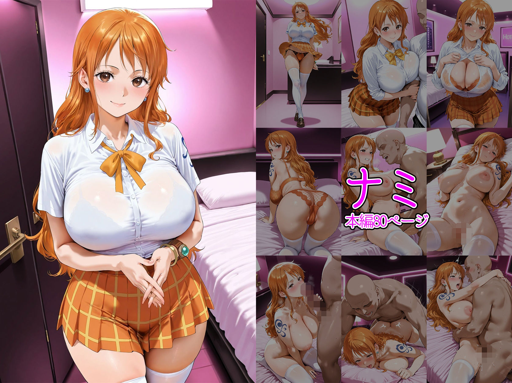 【総集編】 淫夢学園 〜ワン〇ース JKイメクラ〜 サンプル画像2