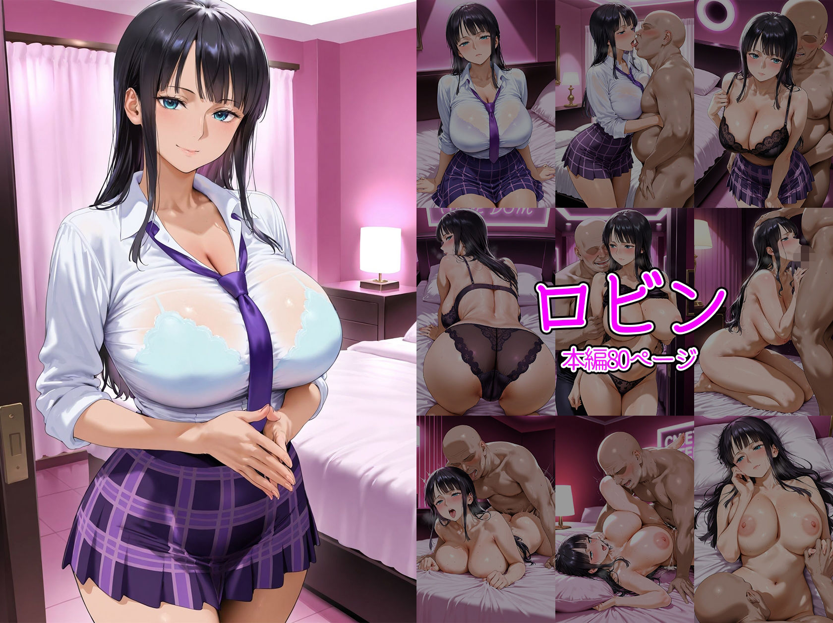 【総集編】 淫夢学園 〜ワン〇ース JKイメクラ〜 サンプル画像4