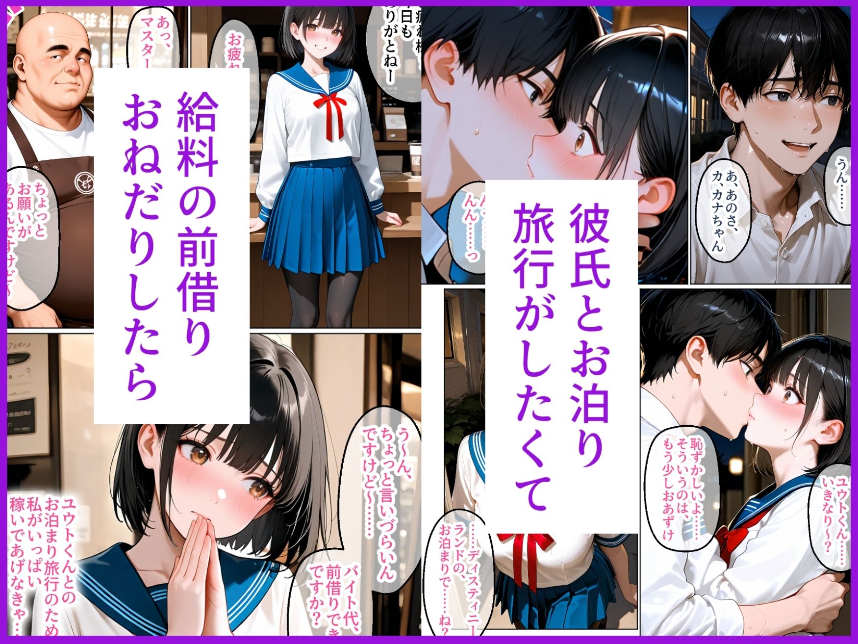 【総集編】パパ活シリーズ 〜脅迫・パパ活で堕とされる女たち〜 完全メス堕ち4作品収録 サンプル画像6