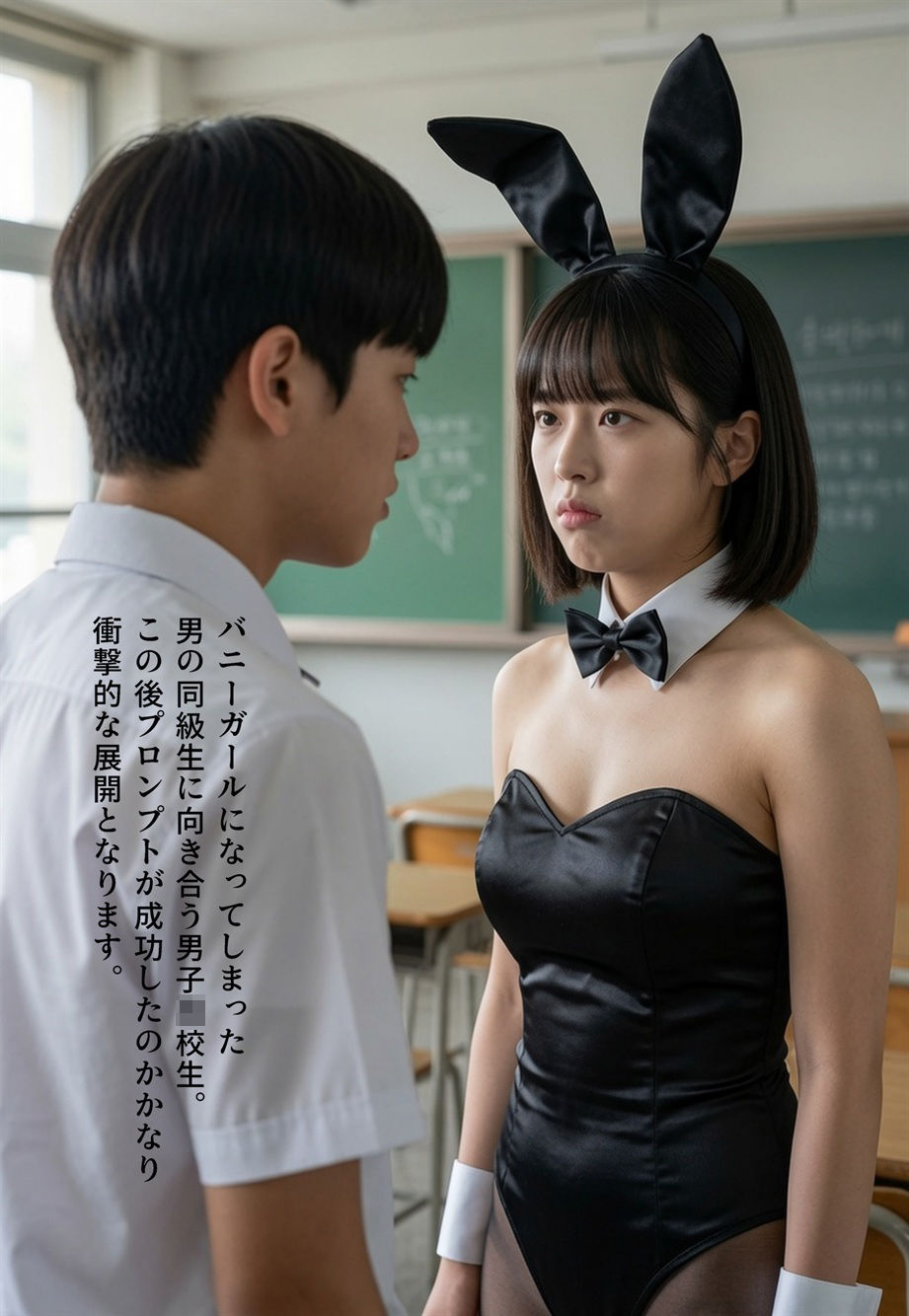 【衝撃！】バニーガールにされていく男たち  画集 サンプル画像8