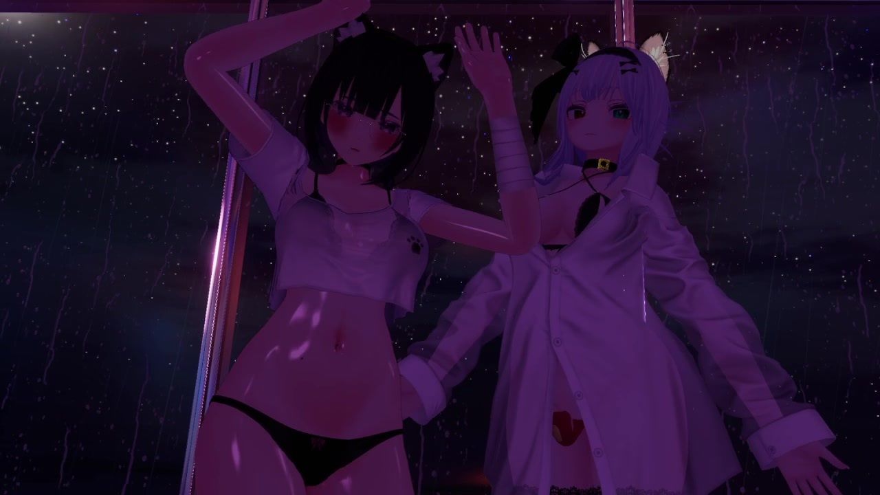 【視聴者参加型】雨の日はお部屋でまったり…【ChilloutVR】  事務乃あんず サンプル画像1
