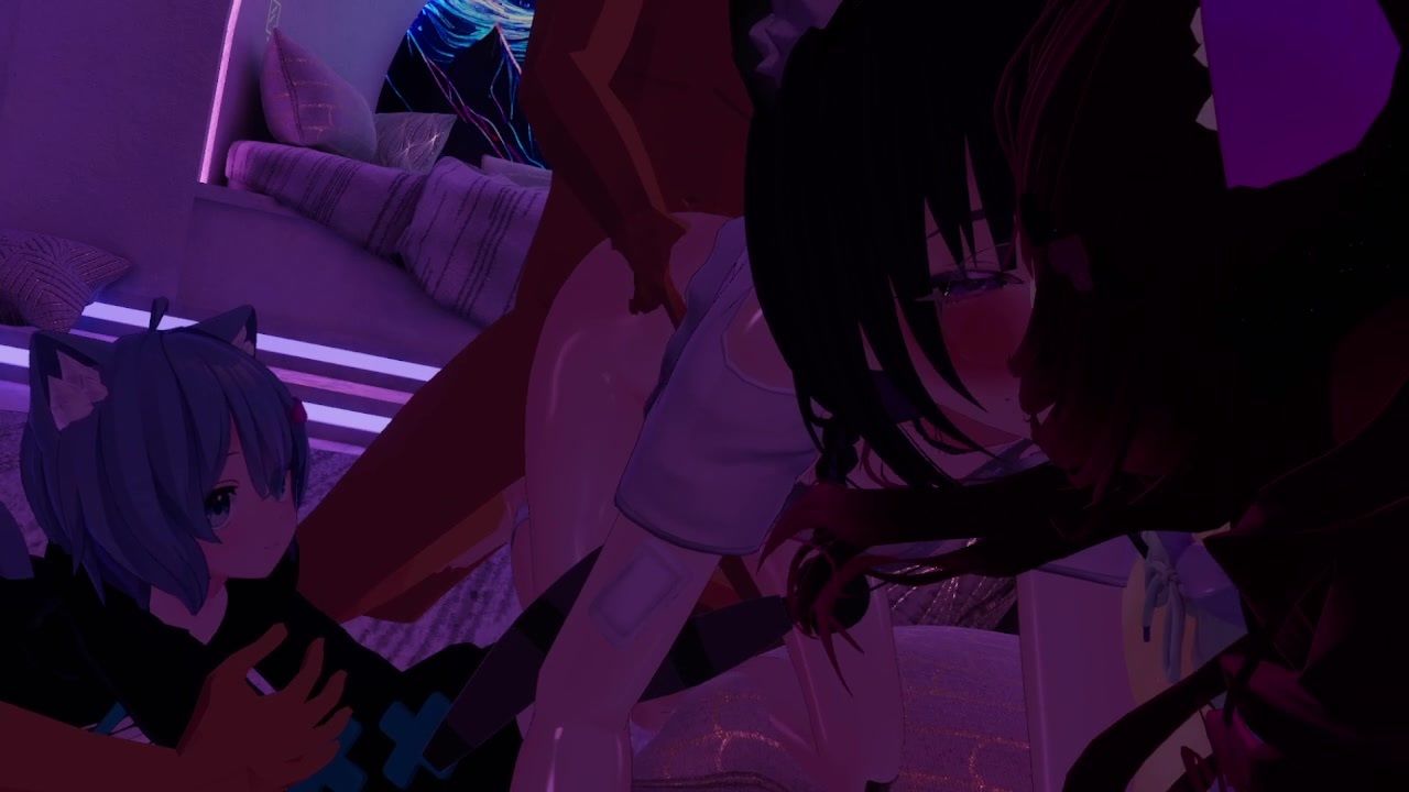 【視聴者参加型】雨の日はお部屋でまったり…【ChilloutVR】  事務乃あんず サンプル画像9