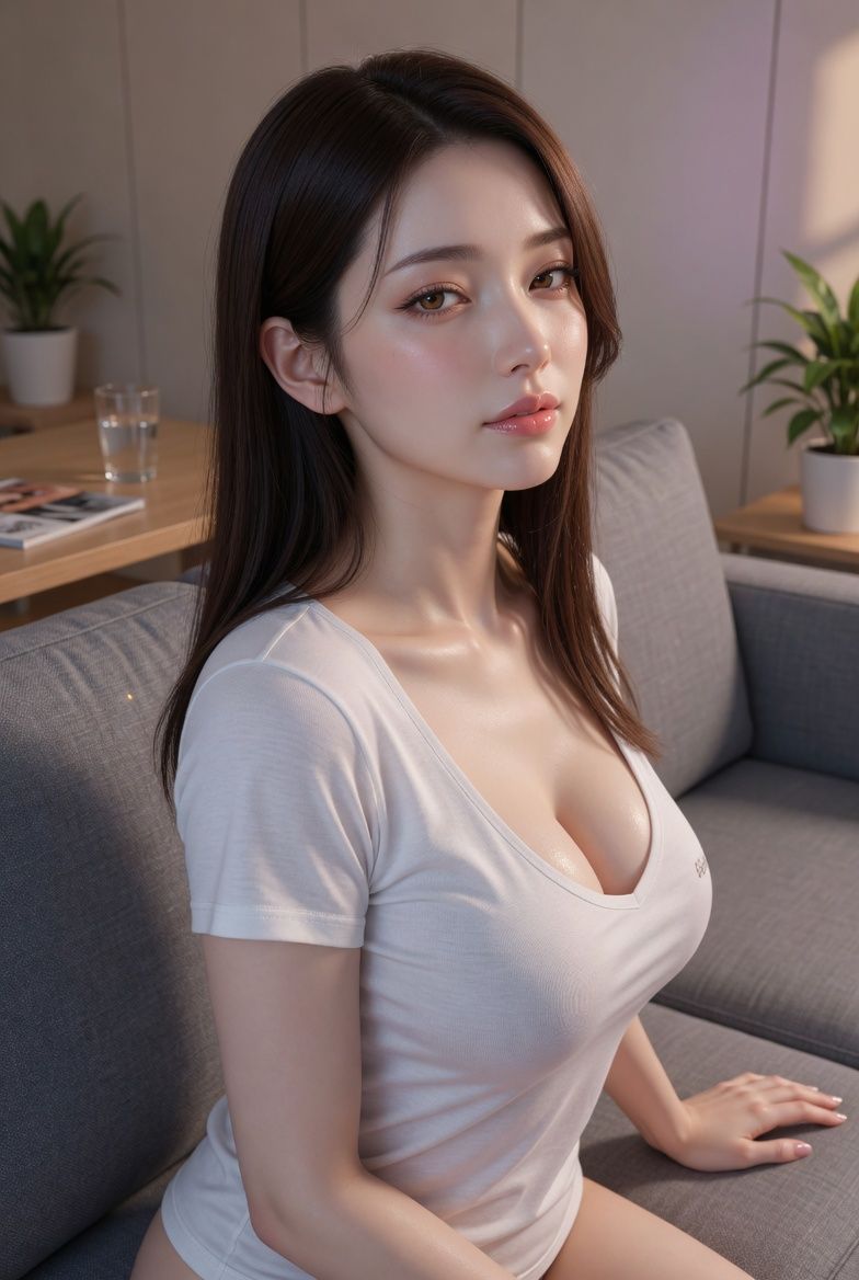うちで飼ってる美人AIが発情したので気持ちよくしてあげて大量中出し！！ サンプル画像4