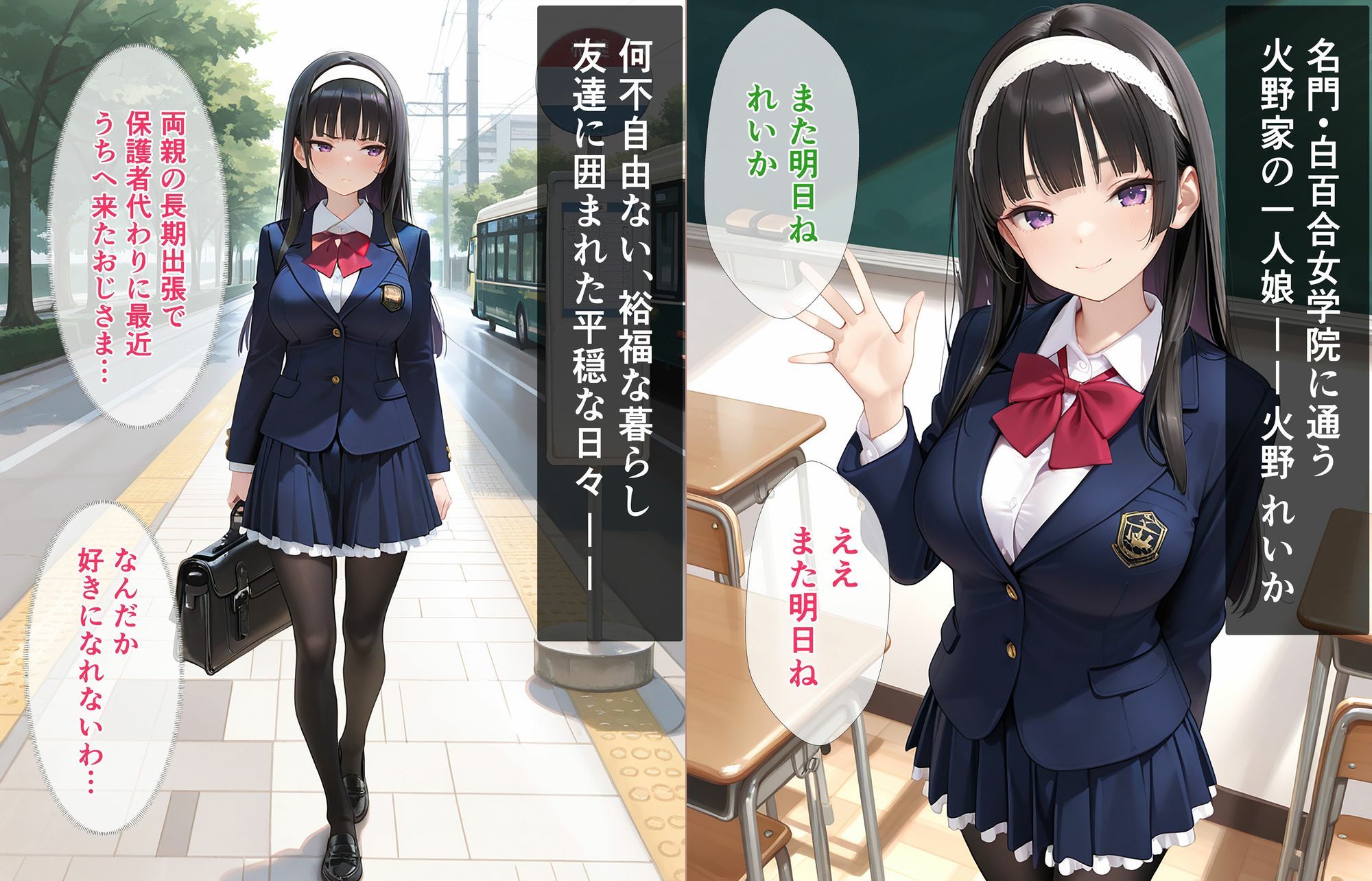 お嬢様な姪っ子J◯をいいなり調教してメス堕ちさせた話 サンプル画像1
