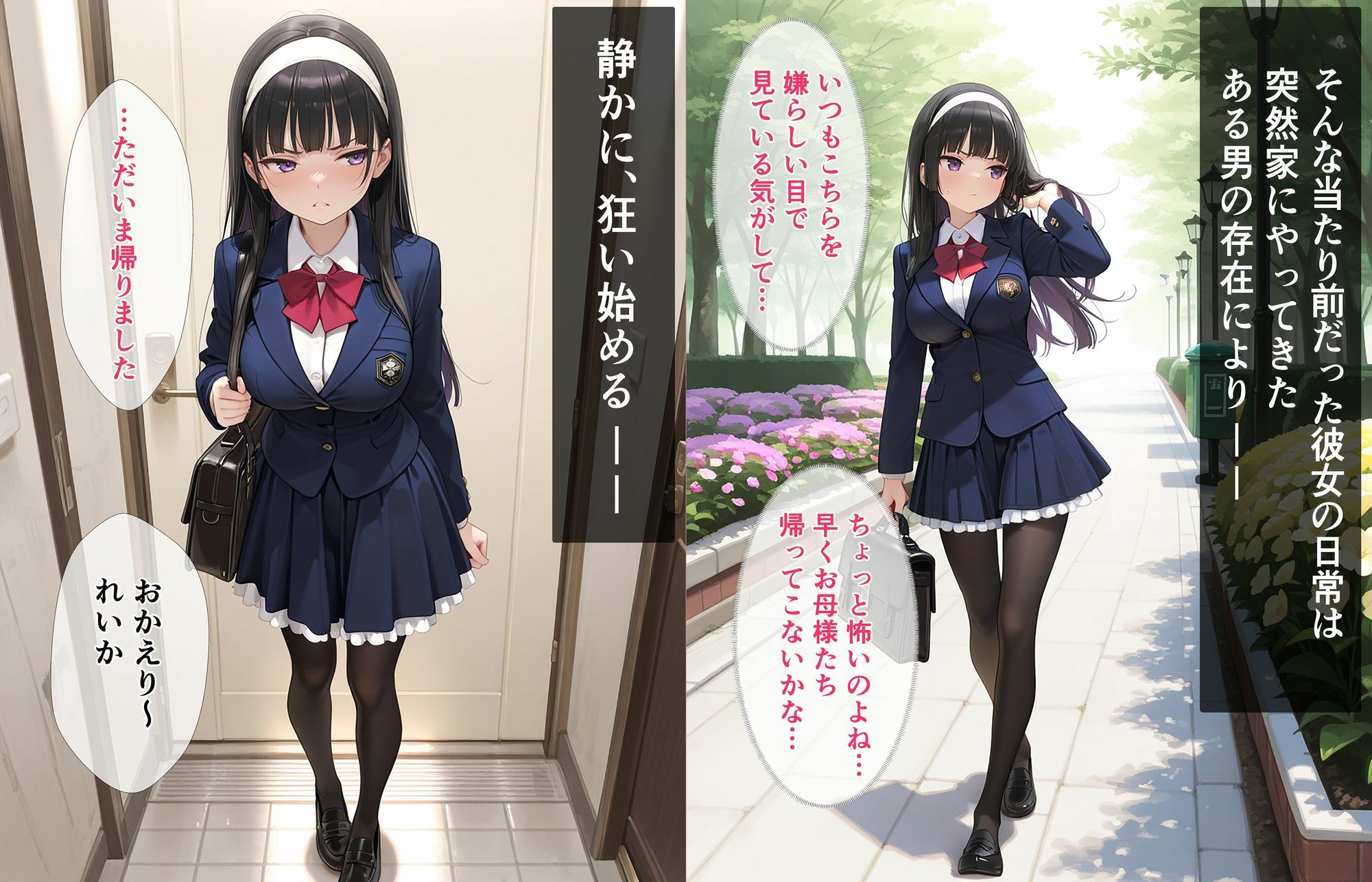 お嬢様な姪っ子J◯をいいなり調教してメス堕ちさせた話 サンプル画像2