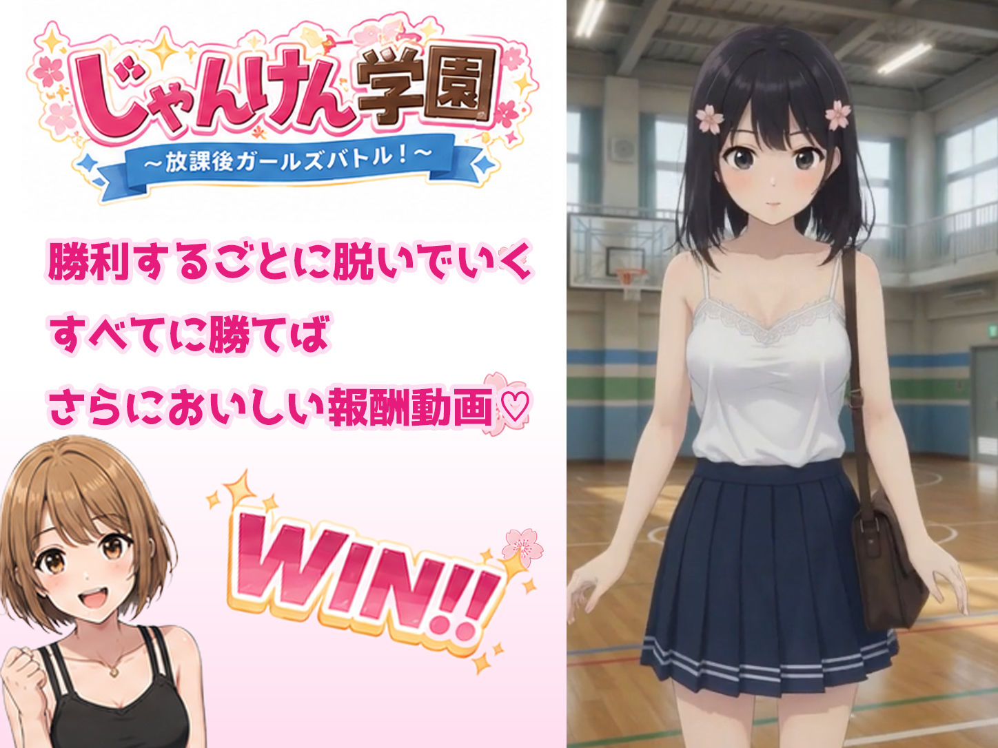 じゃんけん学園 〜放課後ガールズバトル！〜 サンプル画像2