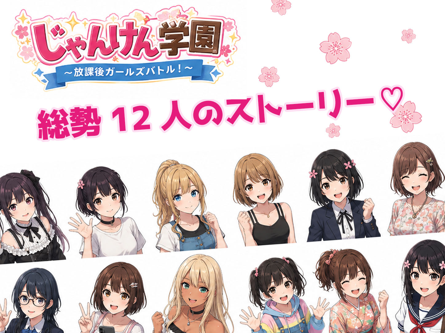 じゃんけん学園 〜放課後ガールズバトル！〜 サンプル画像5