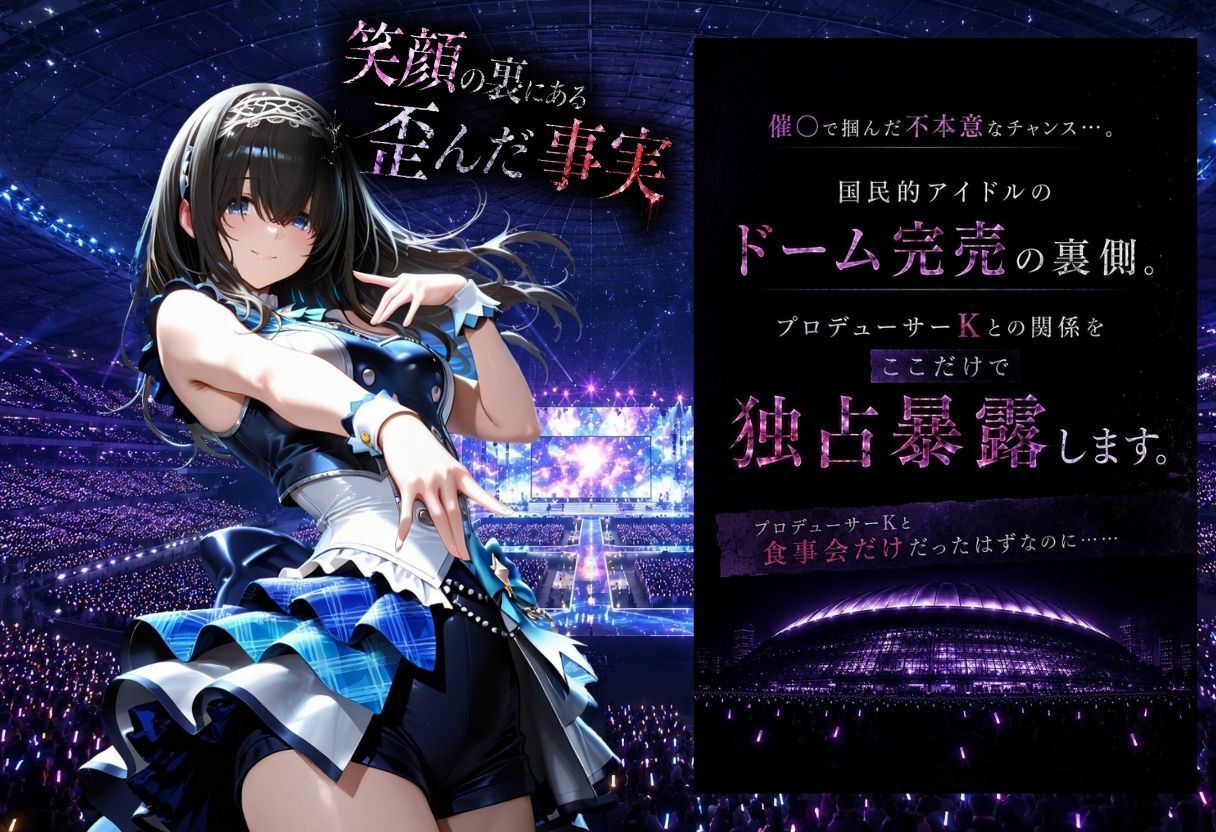 アイドルの闇・・・大舞台ステージを勝ち取るため枕営業 サンプル画像1