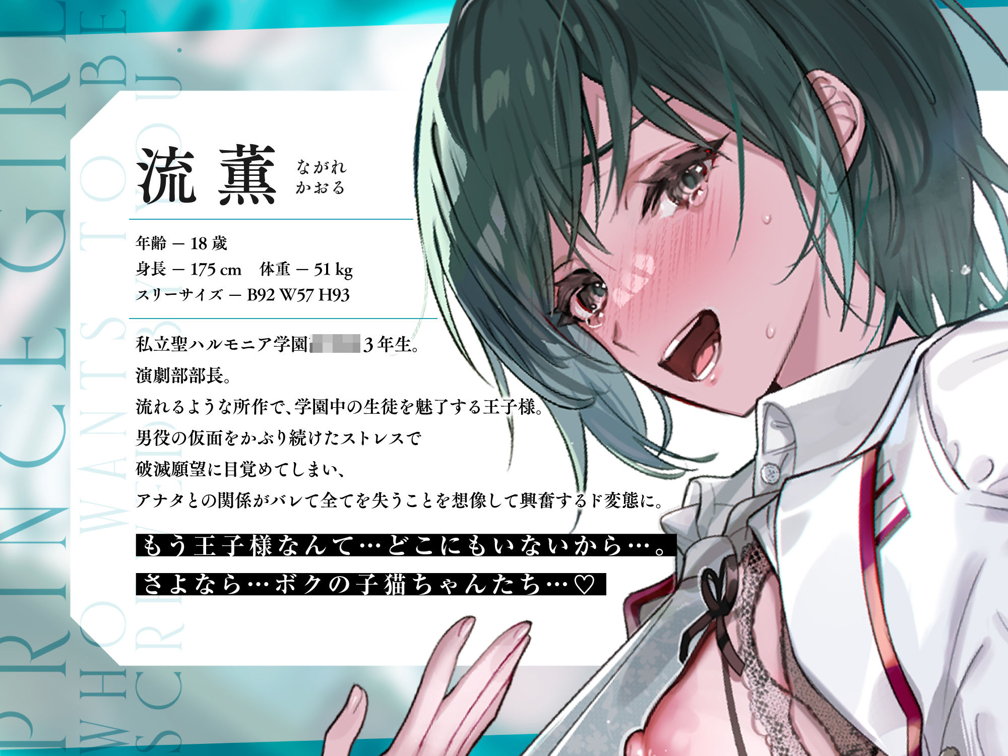 イケボ孕ませ！ドM変態王子様。「ボクは王子様なんかじゃ…ないっ…キミだけのメスになりたいんだ…」 サンプル画像4