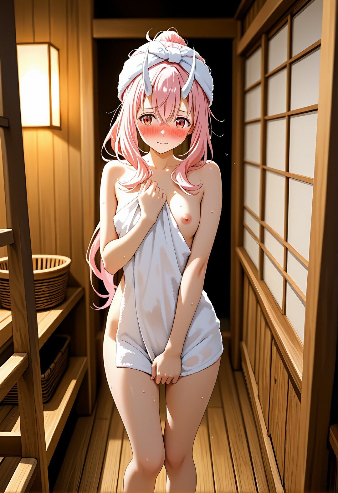 オニ族の姫を輪●温泉旅行 〜湯煙の中で理性が溶けるまで犯●れ続けたシュ〇〜 サンプル画像2