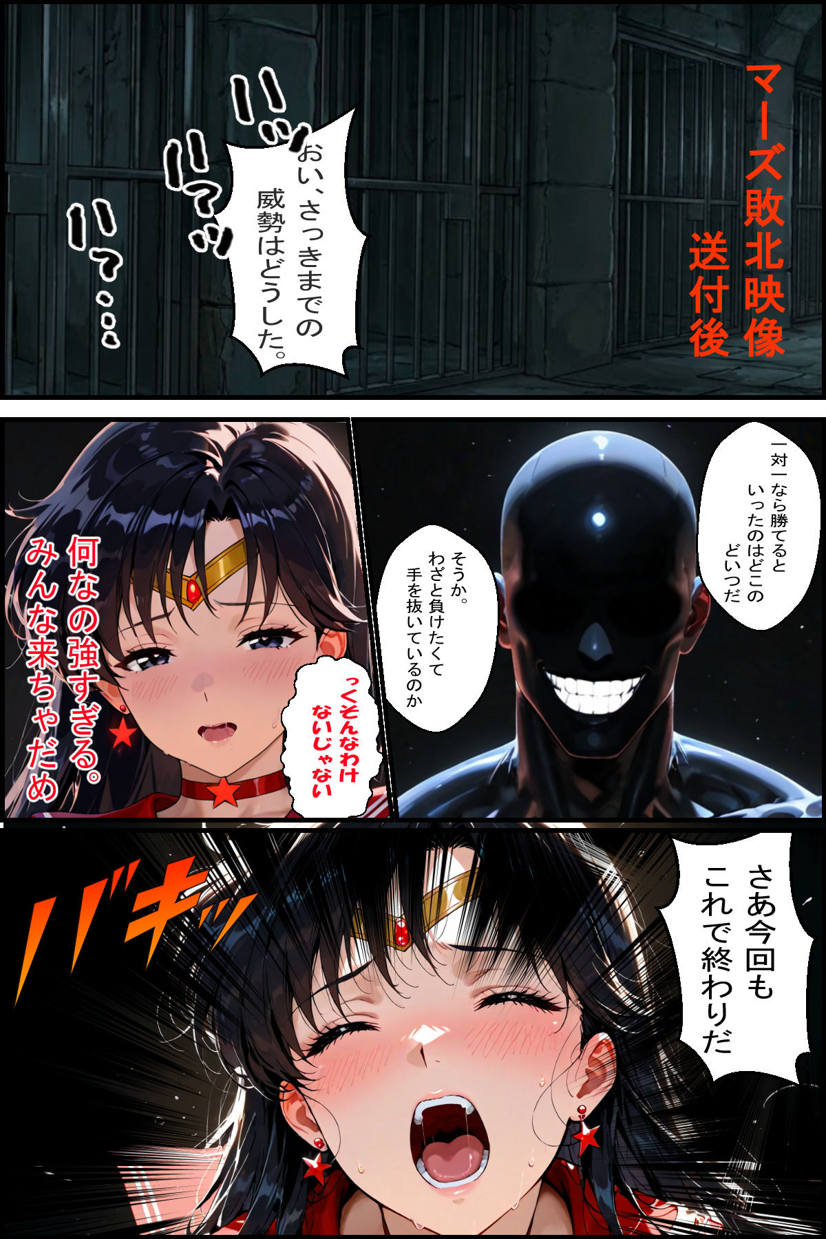 セーラー戦士敗北3  敗北の連鎖 金星編 サンプル画像3