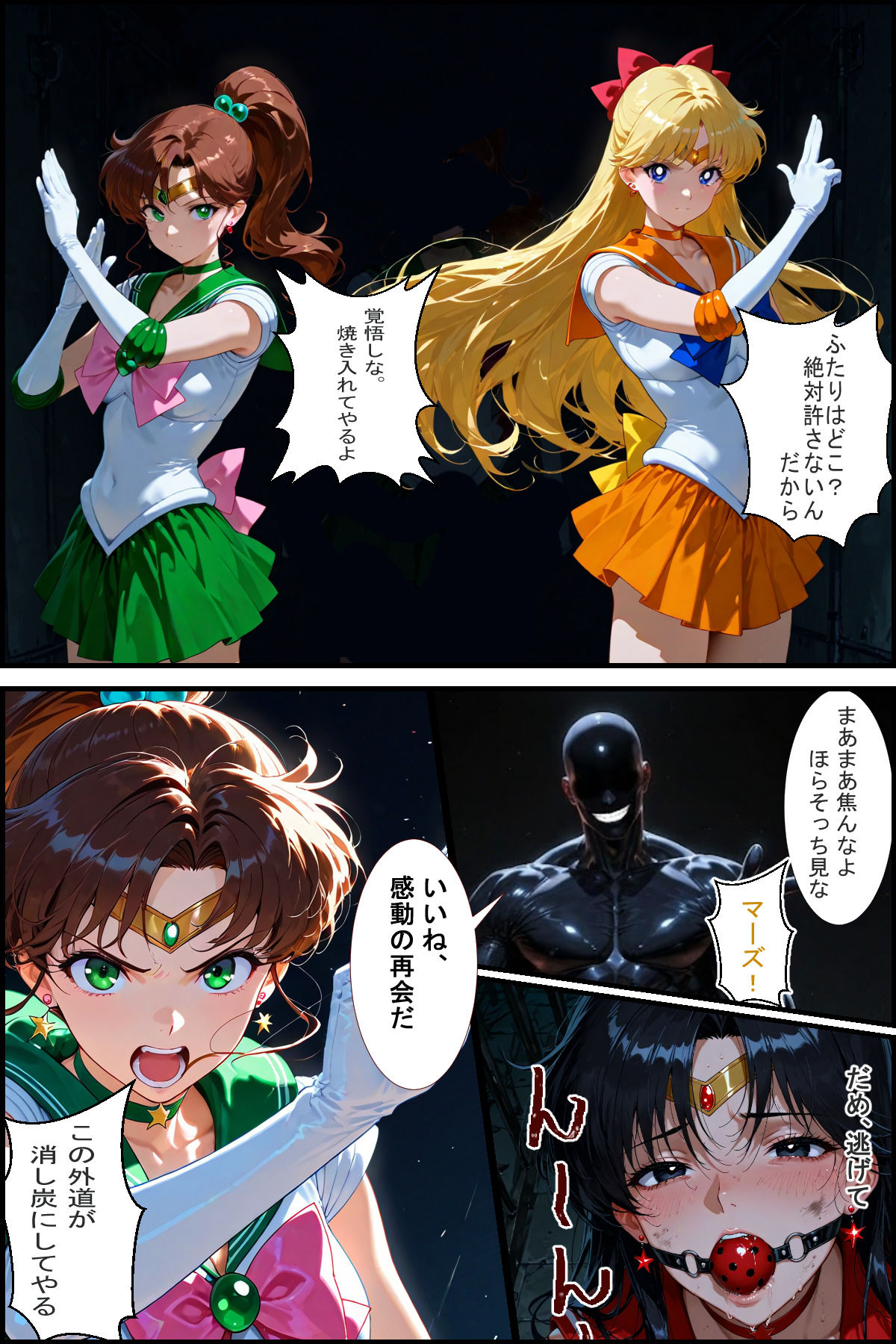 セーラー戦士敗北3  敗北の連鎖 金星編 サンプル画像7