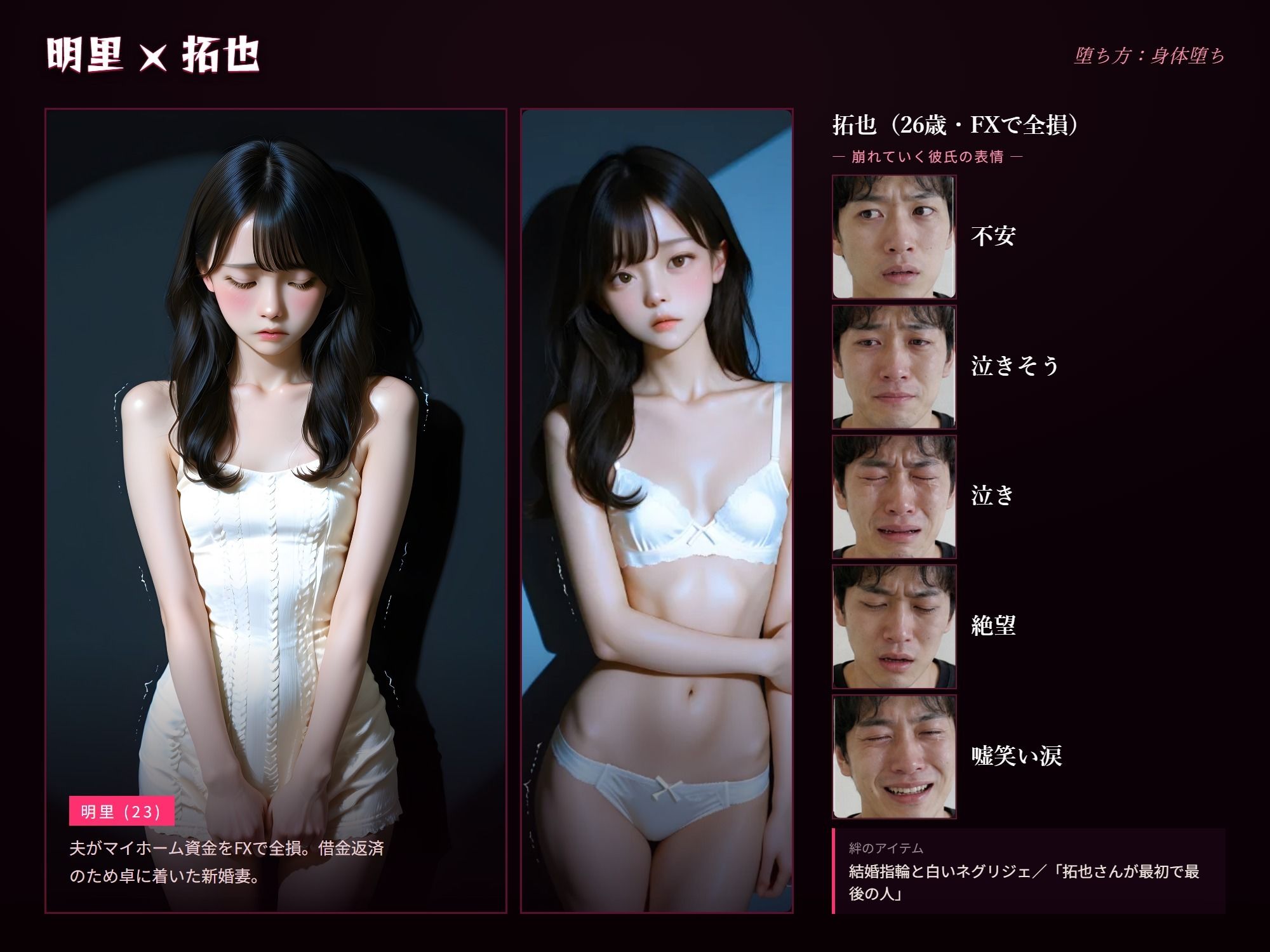 ネトリ野球拳 〜借金妻たちの闇ゲーム〜  勝てば借金チャラ。負ければ――中出し。 サンプル画像5