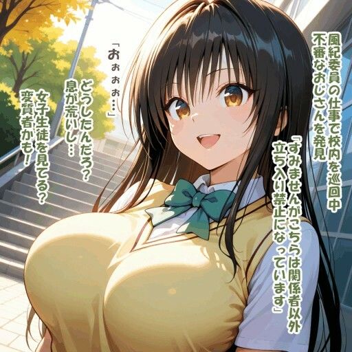 パイズリ異能力おじさん  勃起物処理係 編 サンプル画像1