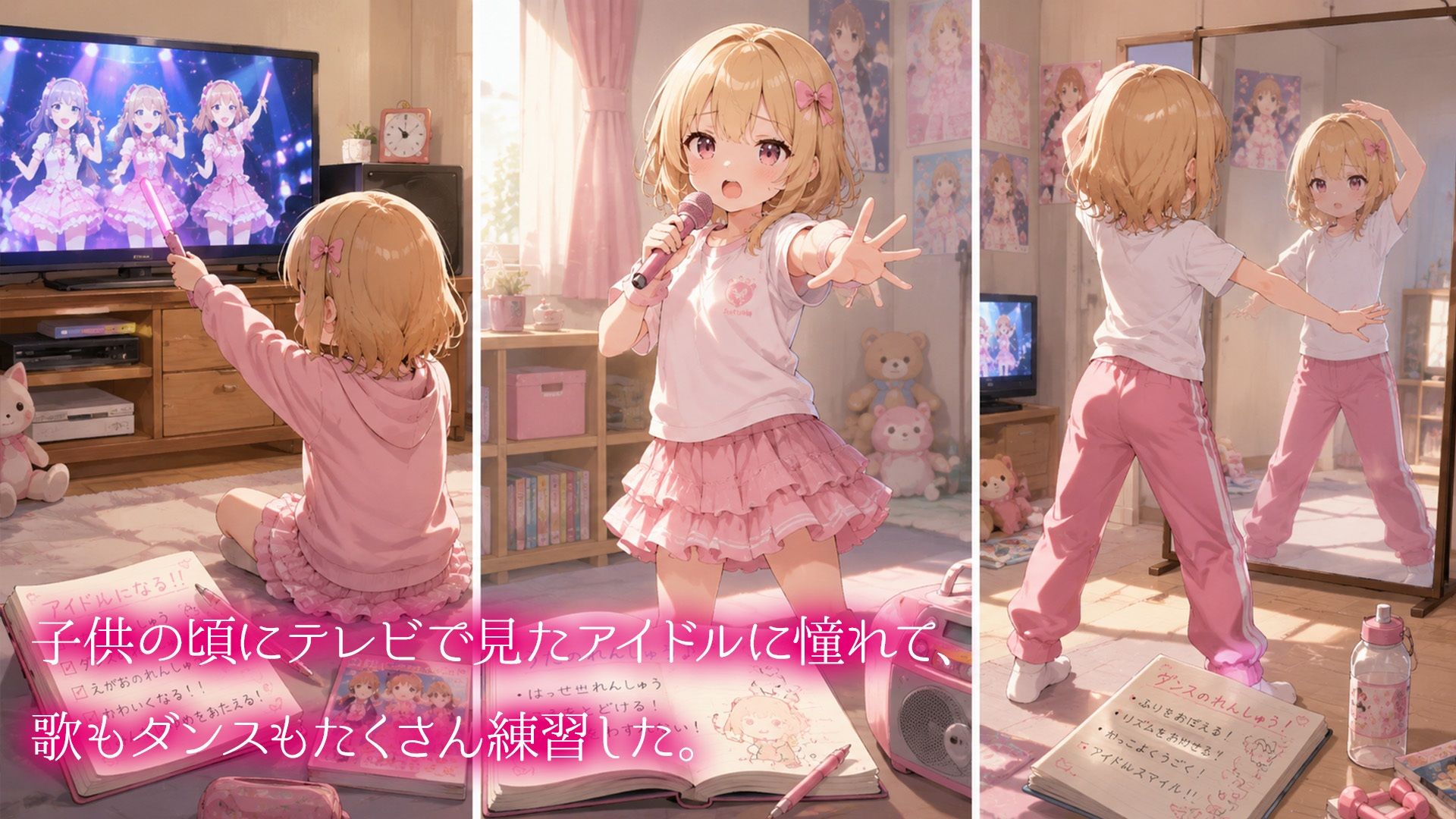 フルボイス  爆乳アイドルNTR好きな人の前でプロデューサーとメス堕ち公開SEX サンプル画像2