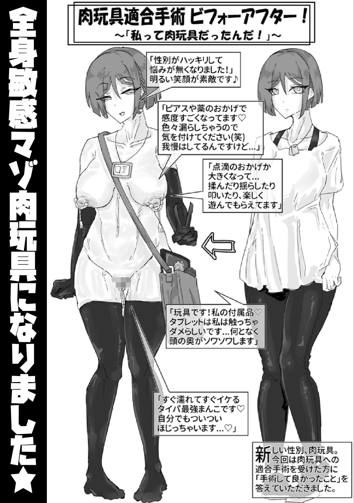 マゾ肉化適合手術 〜弐玖面 千弥は性別・肉玩具〜 サンプル画像3