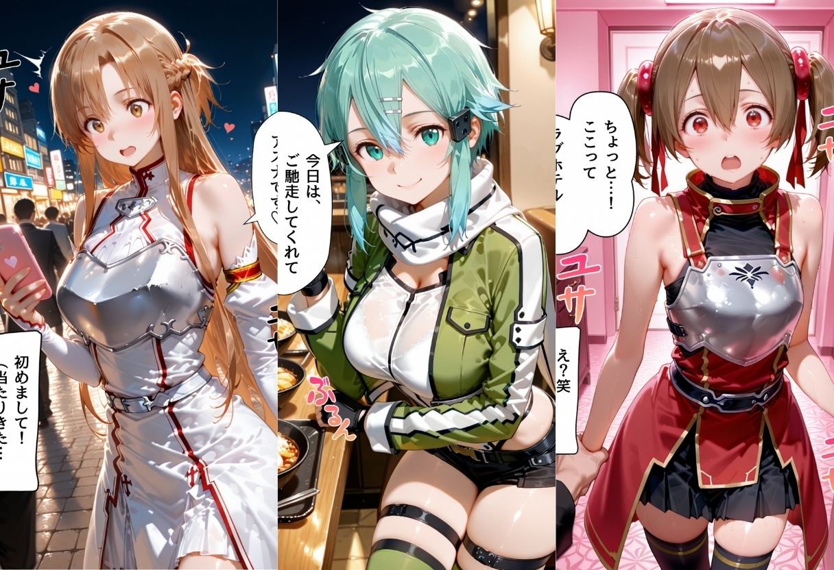 マッチングアプリで出会った美女をメス堕ちさせた話 S◯O編 サンプル画像1