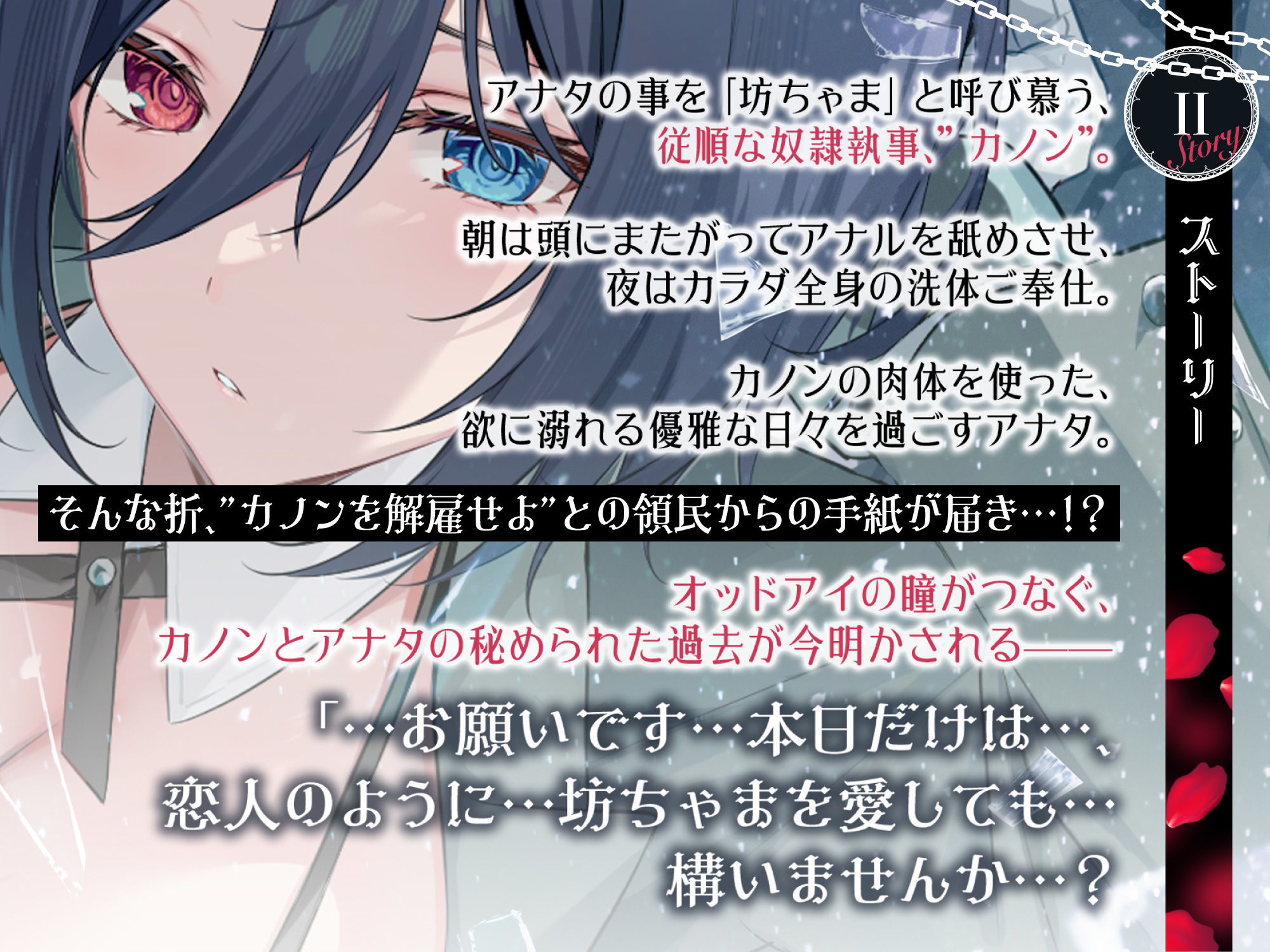 低音ボイス奴○執事。ZWEI「…カノンはあの日から…坊ちゃまだけの…女なのです…。 サンプル画像3