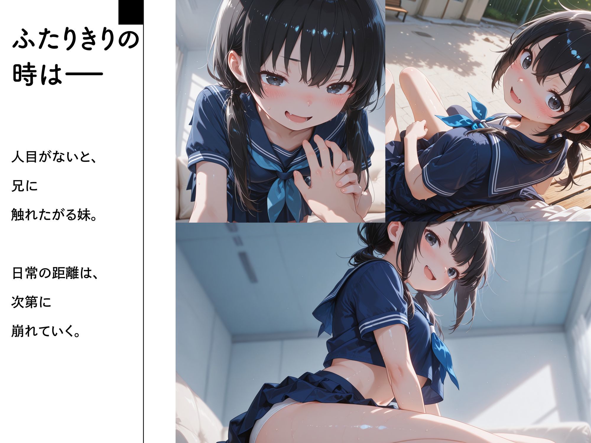 優等生妹は、家では兄を離してくれない サンプル画像4