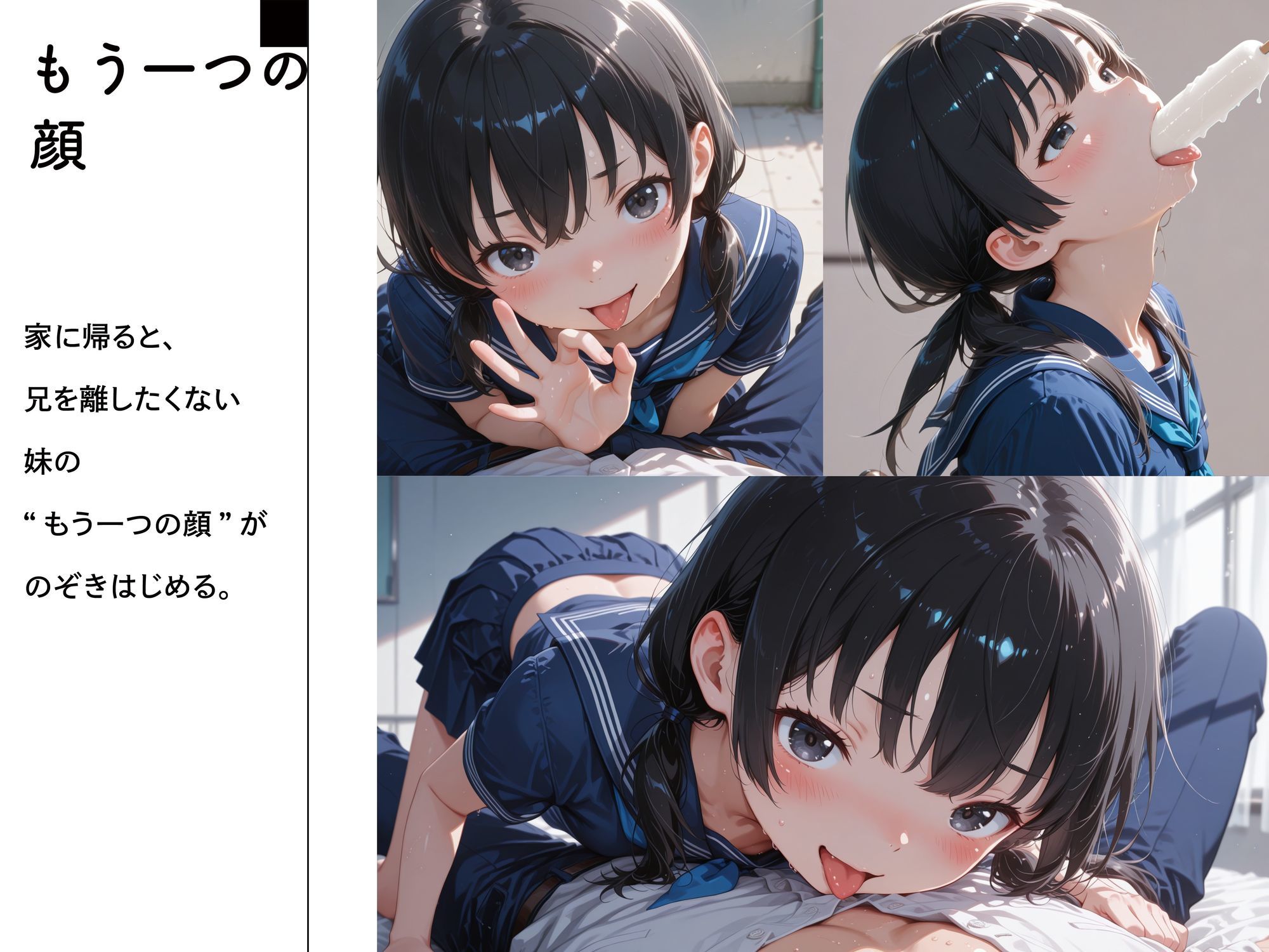 優等生妹は、家では兄を離してくれない サンプル画像5