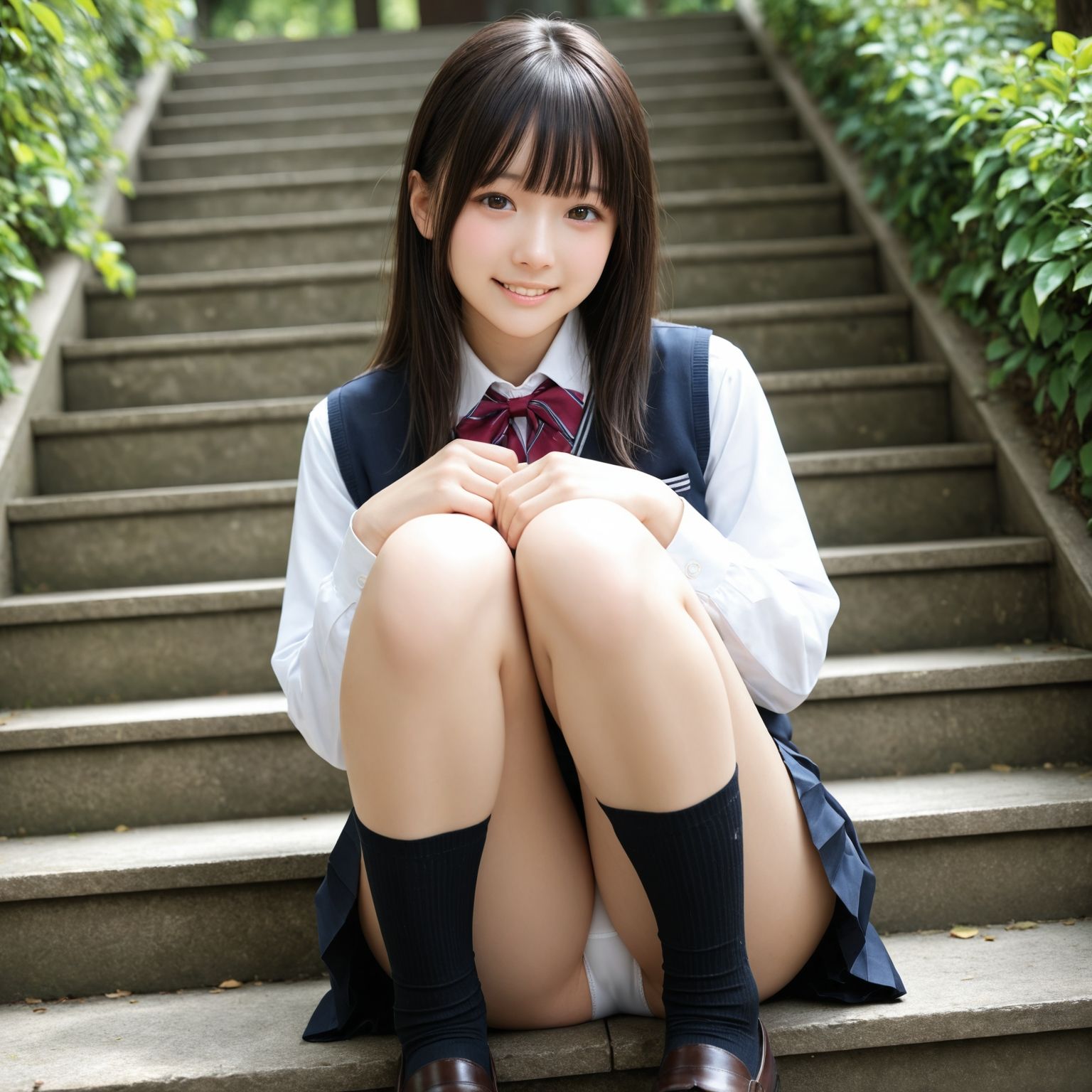 制服パンチラ part-2 サンプル画像10