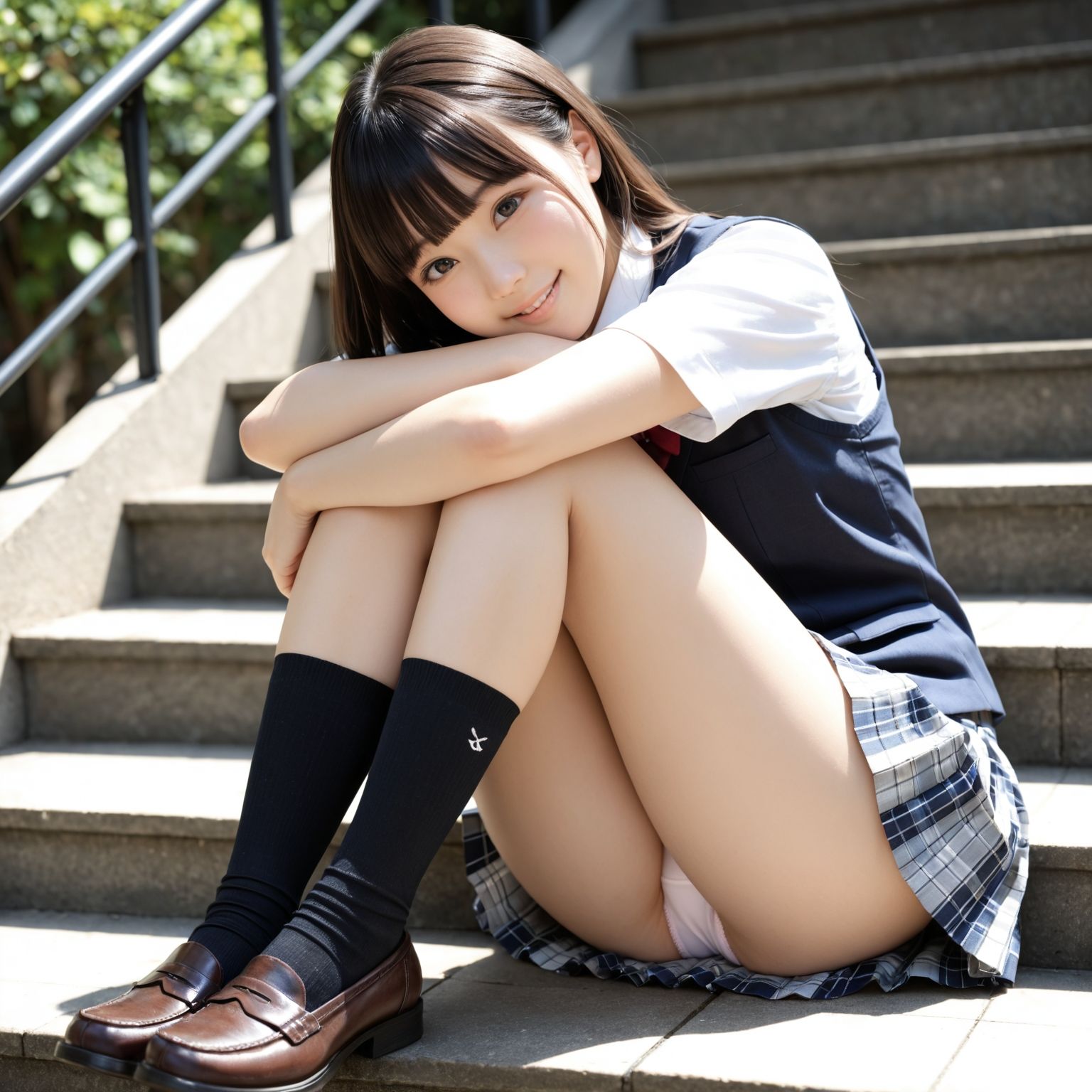 制服パンチラ part-2 サンプル画像3