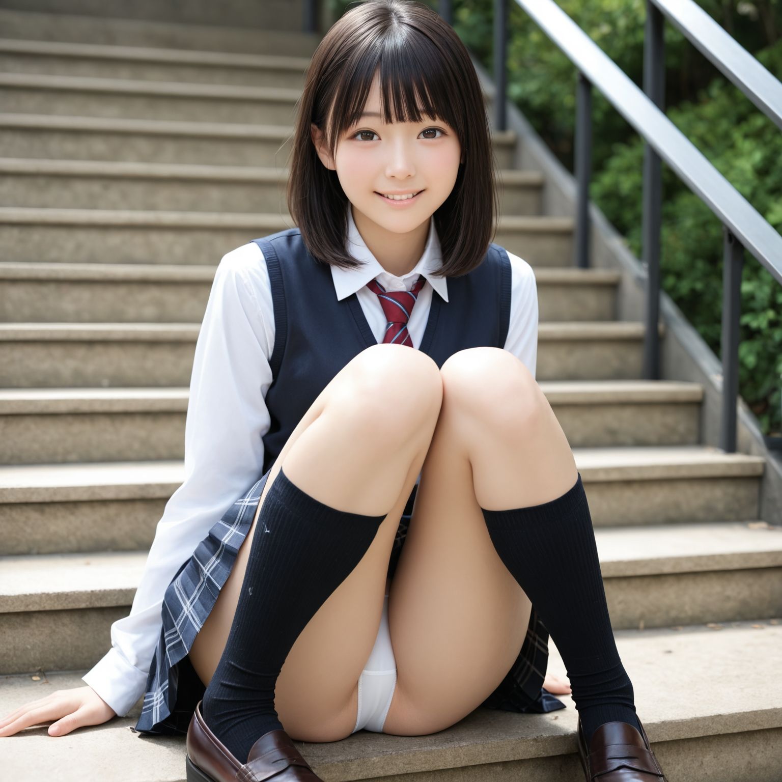 制服パンチラ part-2 サンプル画像9