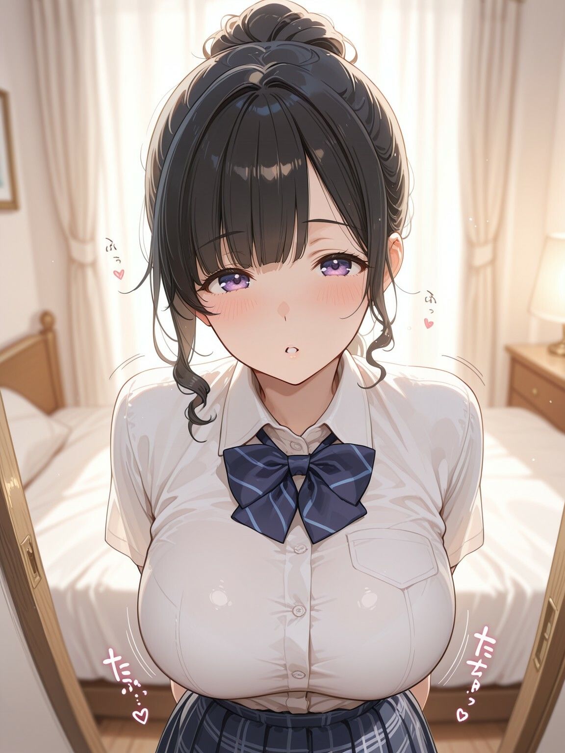 双奏する純真 ― 制服と体操服で彩る、彼女の官能的な軌跡 サンプル画像1