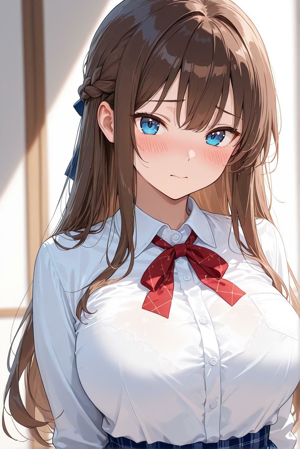 女子校生メス堕ち 〜ガサツそうなお嬢様系茶髪女子に種付け性指導編〜 サンプル画像1