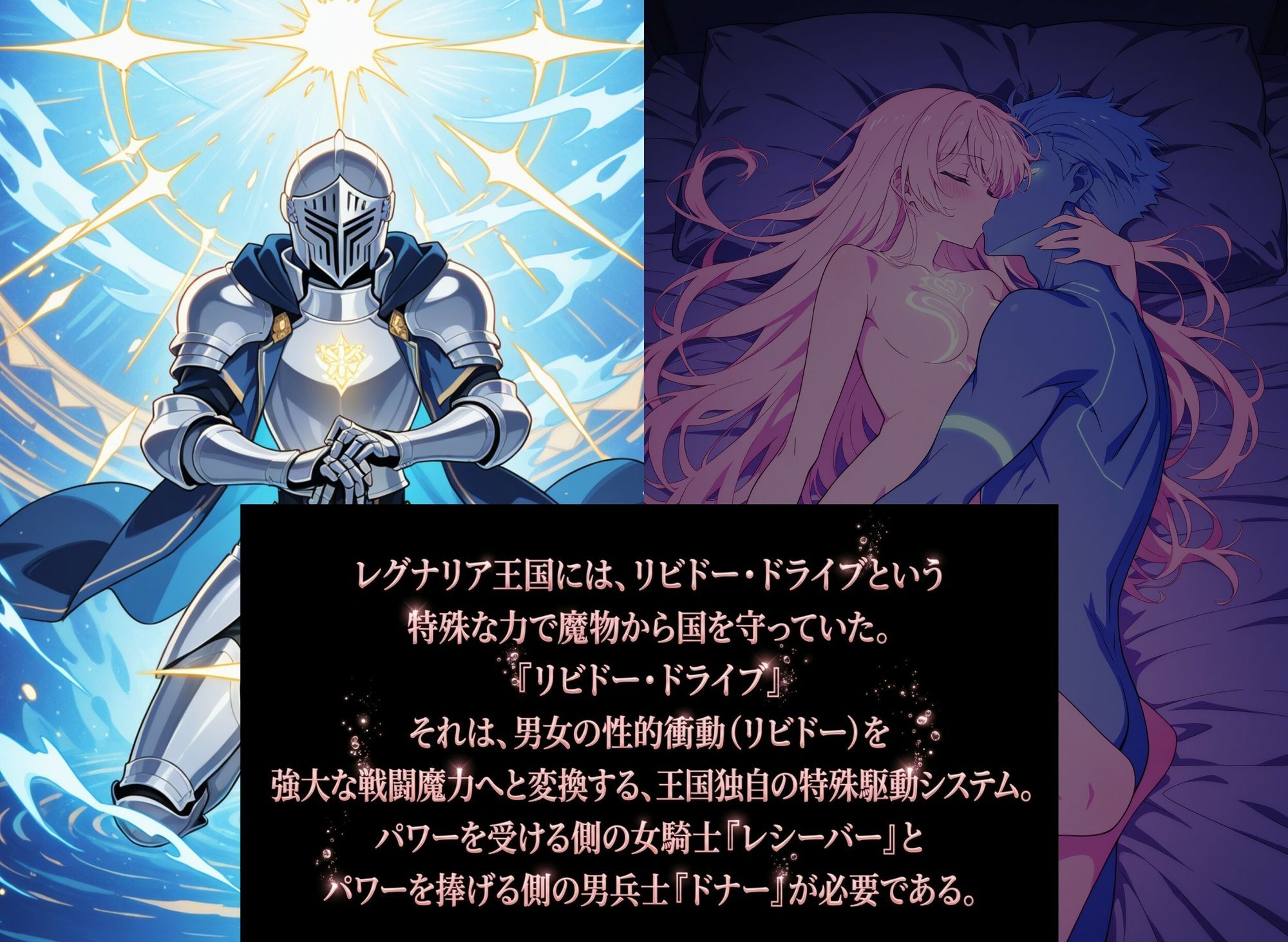 女騎士団長  どすけべ性交録  Vol.1:気高き王女のお漏らしメス堕ちせっくしゅ（はーと） サンプル画像1