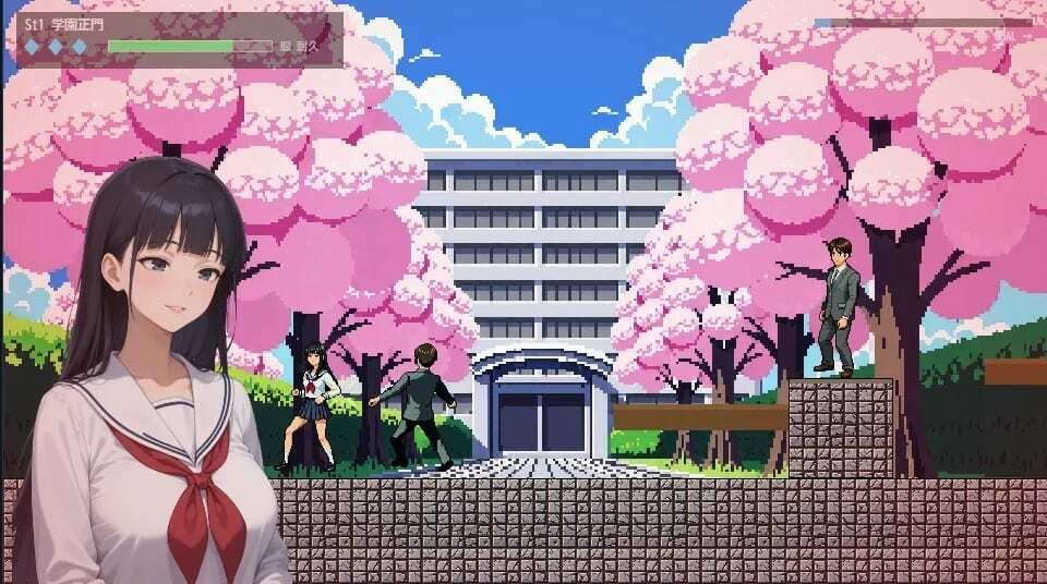 学園戦記 〜出口を目指して〜 サンプル画像1