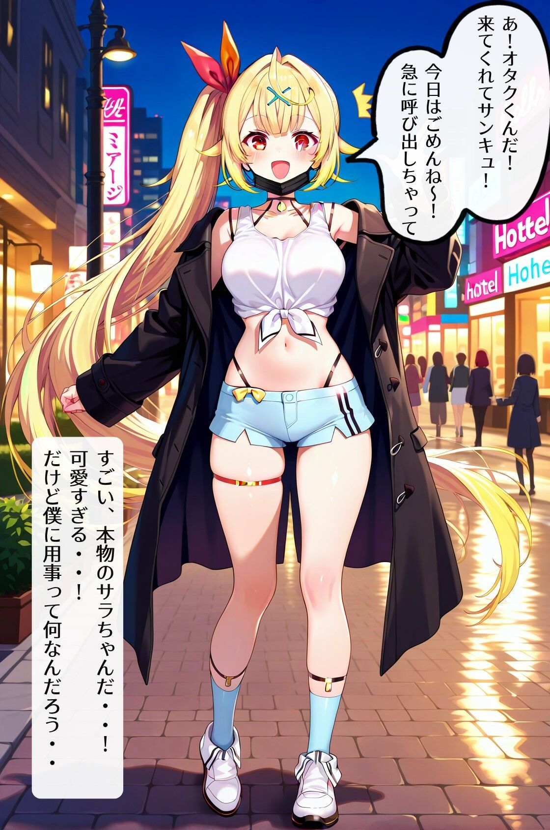 星川〇ラ  スパチャVIPオタク君への秘密の濃厚イチャラブごほーし撮影会 サンプル画像1