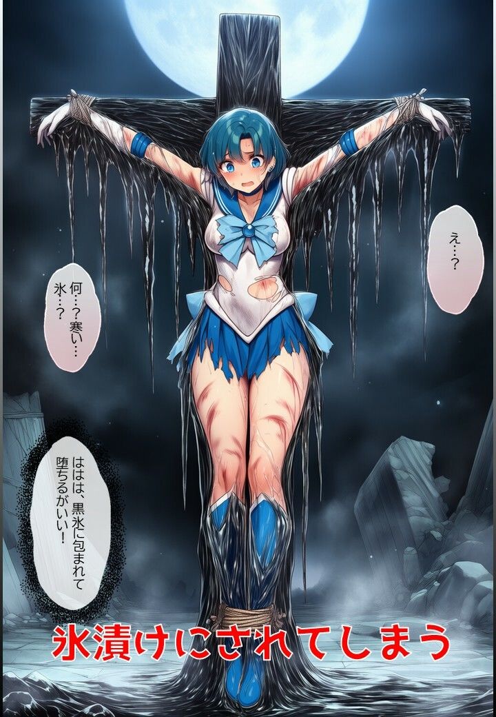 水星戦士の悪堕ち〜セー●ーマーキュリーの受難〜 サンプル画像4
