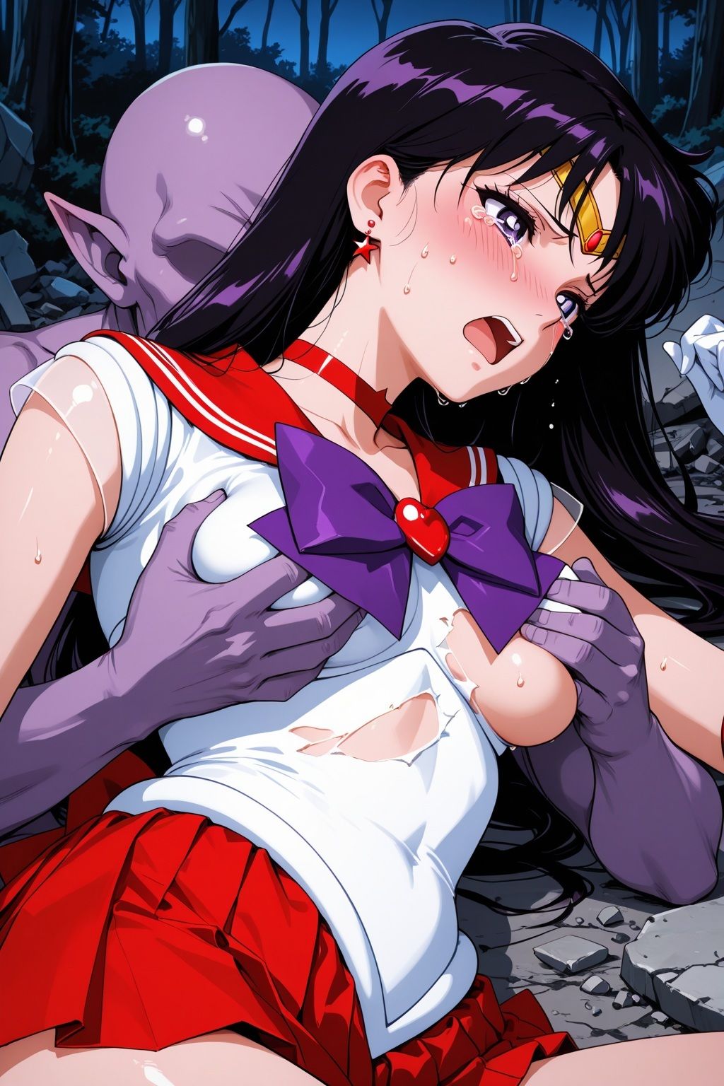 淫魔VSセーラー戦士〜S.マーズの敗北〜 サンプル画像7