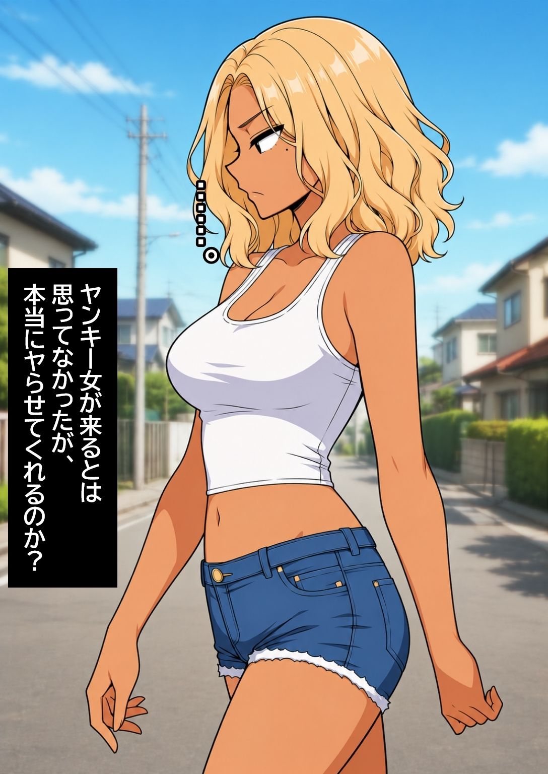 深夜のド〇キにいそうなヤンキー女を孕ませる。 サンプル画像2