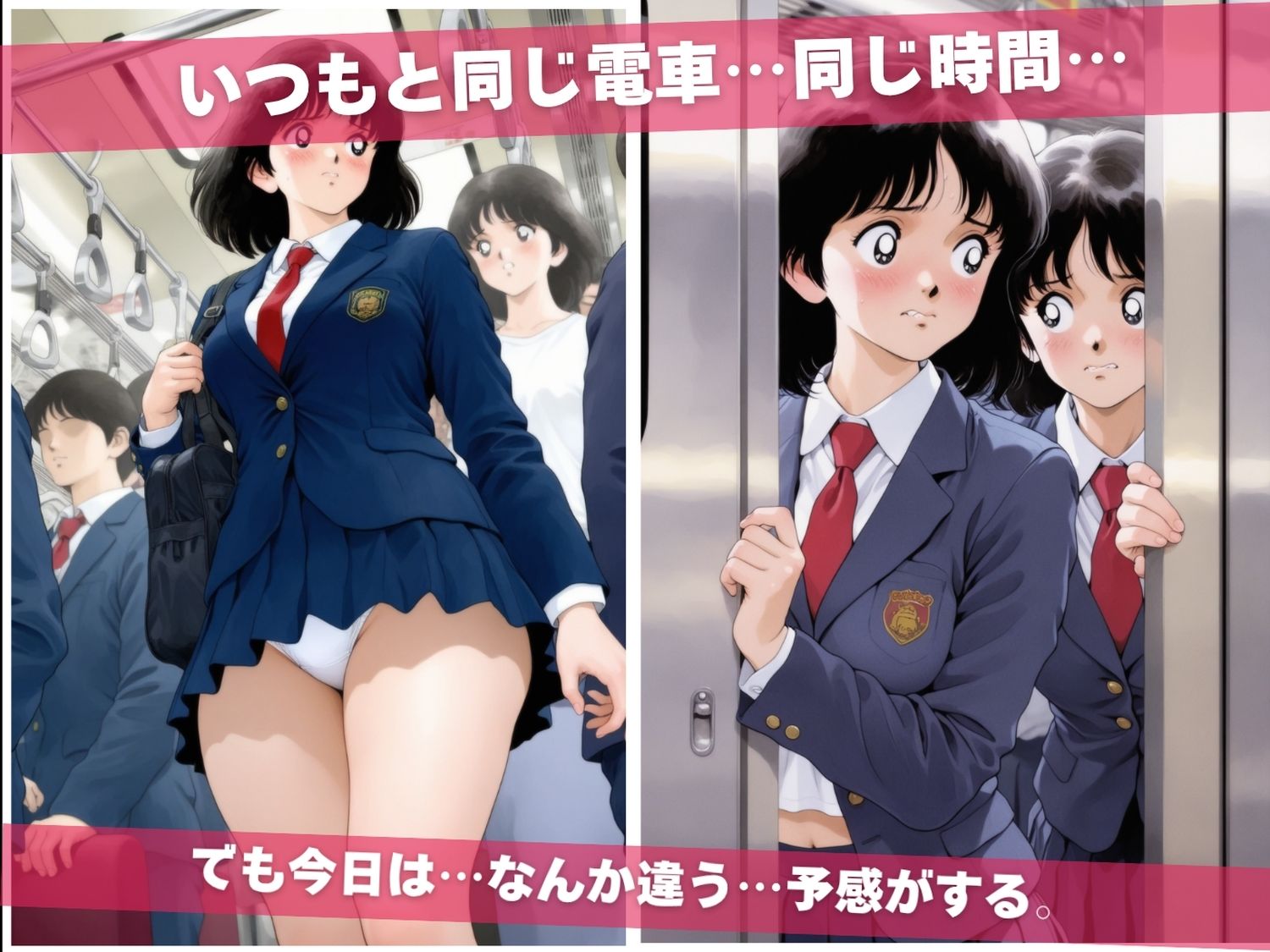 満員痴●電車肉便器化計画  〜いろいろ編〜 サンプル画像1