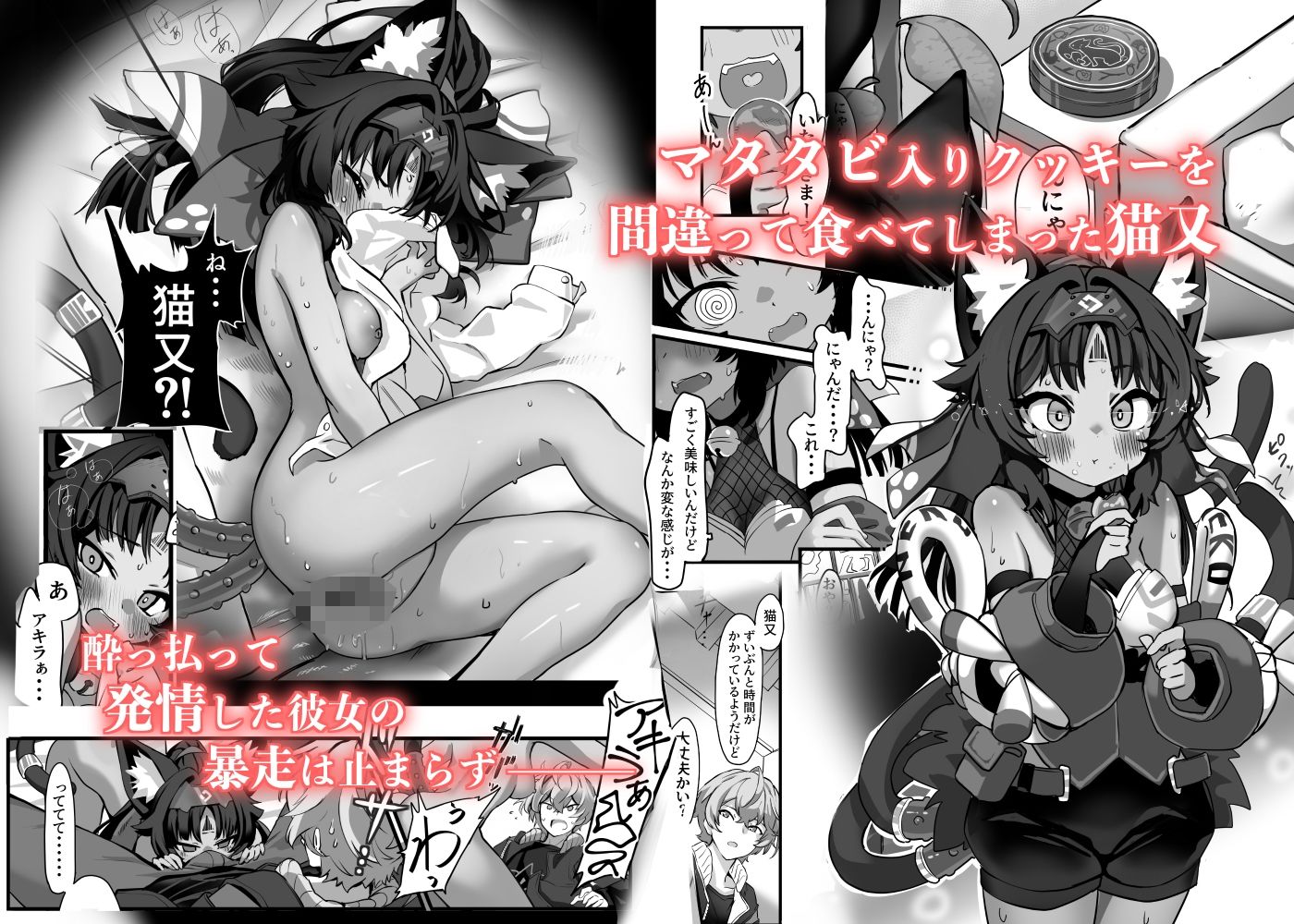 猫はマタタビの夢をみる サンプル画像1