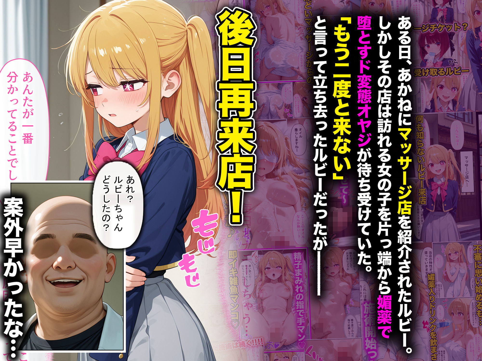 現役JKアイドルが媚薬マッサージに沼って自らおかわりを求めメスになった話 〜後編〜 サンプル画像1