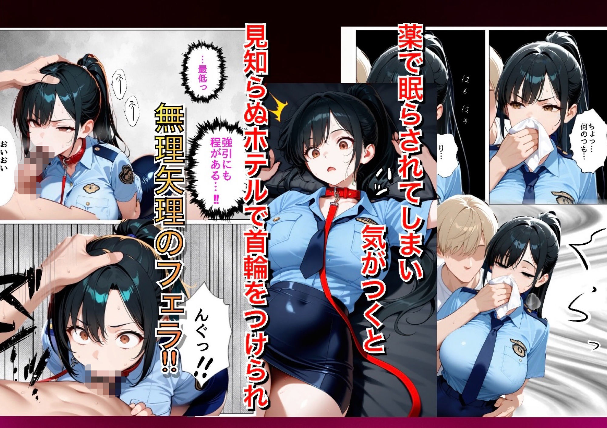 男嫌いな新卒警官を監×してマゾメス化させた結果 サンプル画像4