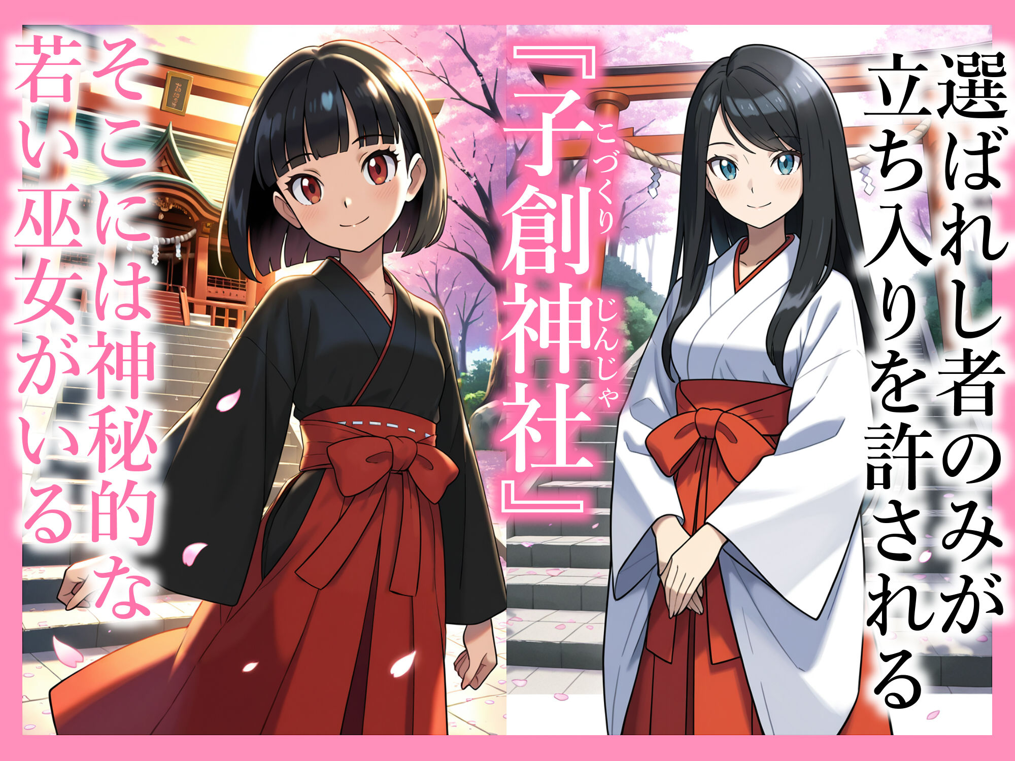 秘境神社の巫女【親子丼種付け物語】総集編 サンプル画像2