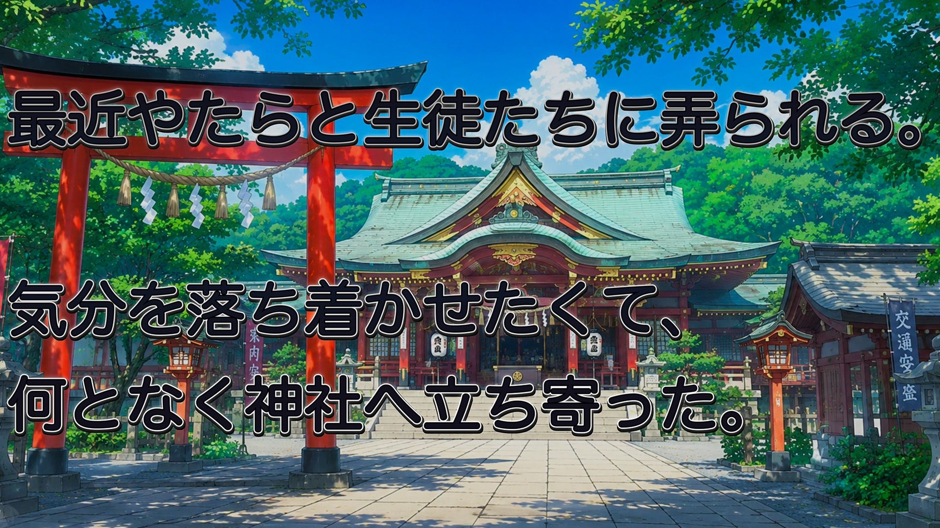 童貞教師×爆乳黒ギャル巫女  学校では僕をからかう生徒を、神社でハメまくった サンプル画像3