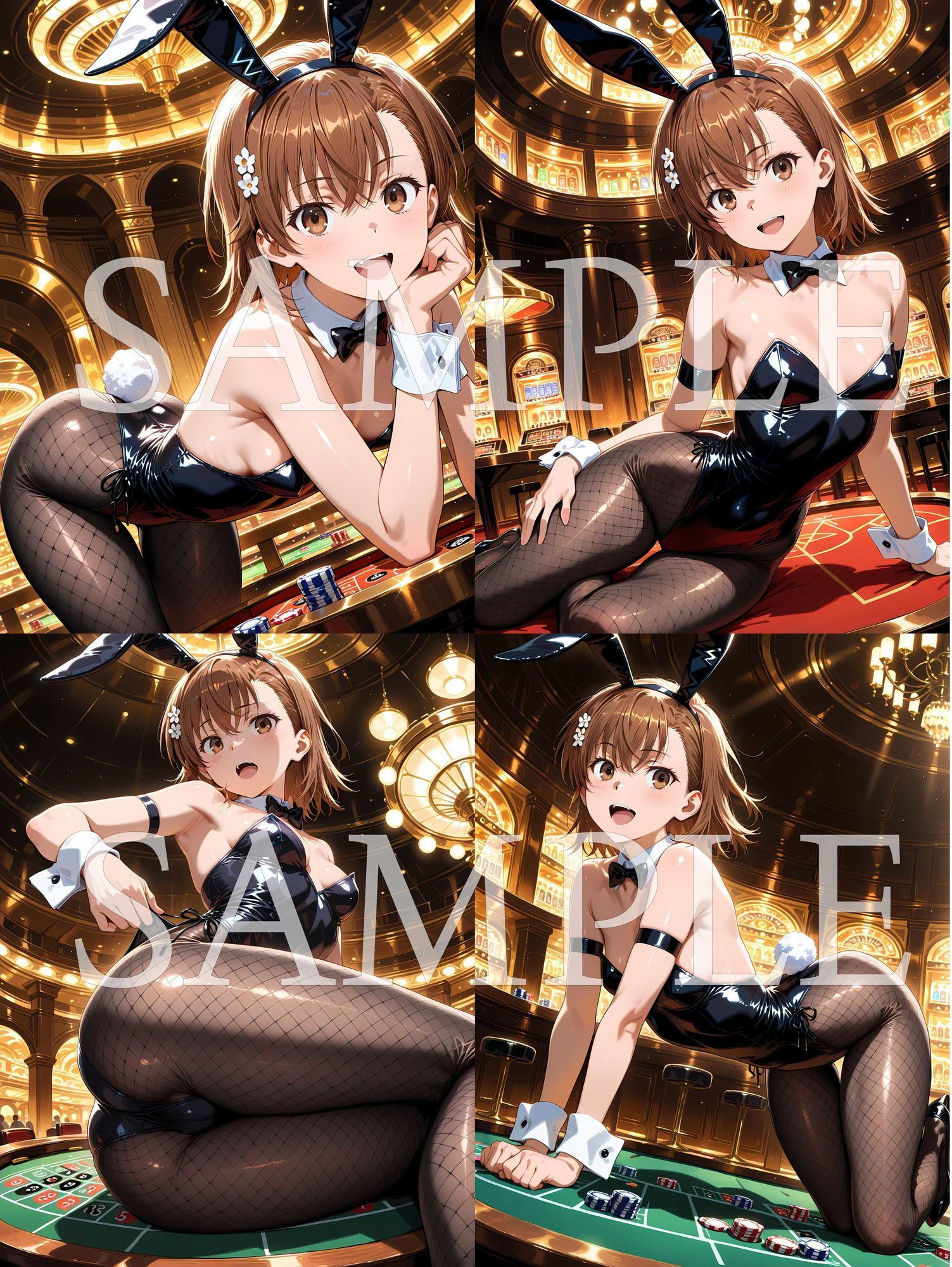 絶倫オジサンがバニーガールを食い荒らしまくって無責任膣内出し！ 御〇 美〇 編 サンプル画像1